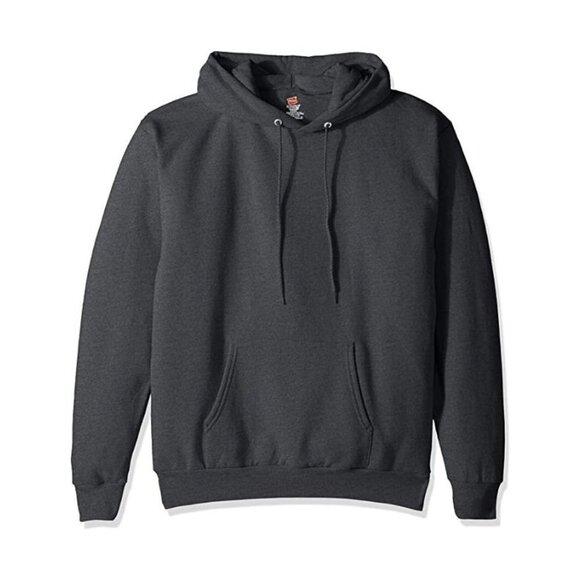 Hanes Other - Hanes Men's Hoodie with Kangaroo Pockets Medium Heather Gray Sweatshirt NWT NEW